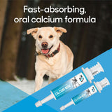 Calcium Now - Oral Calcium for Whelping Dogs - Dog & Cat Calcium Supplement Paste - Lots of Love (Vanilla, 30 ml Paste) (Pack of 2)