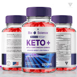 (2 Pack) BioScience Keto ACV Gummies Advanced Weight Loss Belly Fat Burner for Men Women, Bio Science Keto Diet Gummies Apple Cider Vinegar Vitamin B12 Supplement, Bioscience ACV + Keto (120 Gummies)