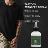 NISIMP Tattoo Transfer Gel,4oz Tattoo Transfer Stencil Cream,Fast&Clear Long Lasting Tattoo Stencil Transfer Gel Solution for Tattoo Artist HFTG1