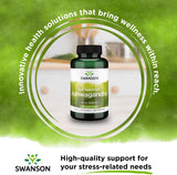 SWANSON Premium Ashwagandha Powder, 100 Capsule, 450 mg - 2 Pack