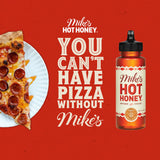 Mike's Hot Honey, America's #1 Brand of Hot Honey, Spicy Honey, All Natural 100% Pure Honey Infused with Chili Peppers, Gluten-Free, Paleo-Friendly (10oz Bottle, 1 Pack)