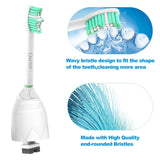 Osctor Replacement Brush Heads Compatible with Phillips Sonicare E-Series HX7022/66, 6 Pack, Fit Essence, Xtreme, Elite, Advance and CleanCare Screw-on Electric Sonic Toothbrush Handles