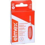 elmex interdental brushes orange ISO 0.45 mm size 1, 8 pieces interdental brushes