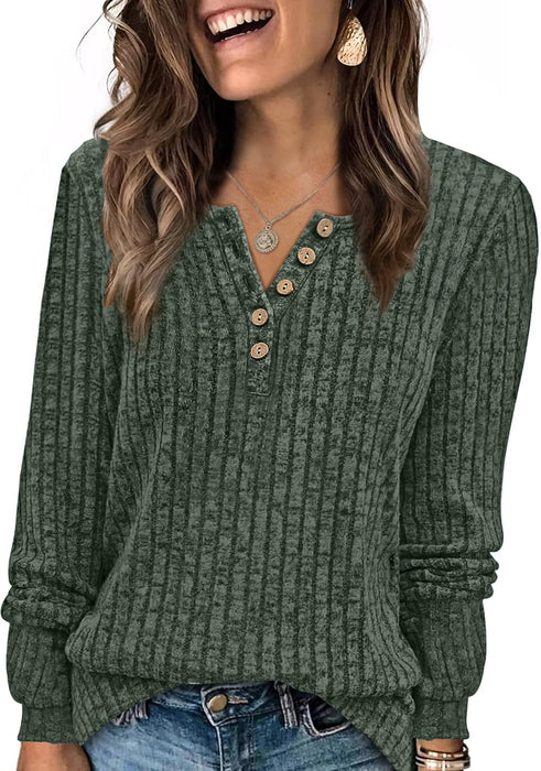 XIEERDUO Womens Long Sleeve Tops Christmas Sweater Green Tunics or Tops to Wear with Leggings Sweaters Fall Tunic S