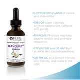 Pure Inventions Tranquility Vanilla - Vanilla and Chamomile Flavored - Water Infusion Drops - No Sugar, Calories, or Artificial Sweeteners - 60 servings - 2oz