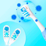 TANG ZHAN Sensitive Replacement Electric Replacement Toothbrush Heads (4 Count)