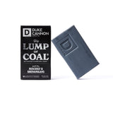 Duke Cannon Supply Co. Big Lump of Coal Soap Bar for Men Holiday Edition (Bergamot & Black Pepper Scent) Superior Grade, Extra Large, Paraben-free, All Skin Types, 10 oz (6 Pack)