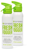 Sof Sole Fresh Fogger Shoe, Gym Bag, and Locker Deodorizer Spray, 3-Ounce 2pk