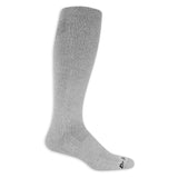 Dr. Scholl's Mens Athletic & Work Compression Over The Calf - 1 3 Pair Packs Moisture Management Sock, Gray, 13-15 US