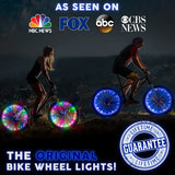 Bicycle Light (1 Wheel) Best Bicycle Lights for Night Riding Mens Bicycle Accessories Adult Bikes Gifts Men Who Have Everything Christmas Stocking Stuffers 5 6 7 8 9 10 11 12 Year Old Boys Girls Kids