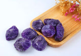 LAIDANLA 1lb 2" Amethyst Natural Rough Stones Crystal Large Raw Crystals Bulk Healing Gemstones for Reiki Healing Tumbling Fountain Rocks Wire Wrapping Decoration Cabbing Lapidary