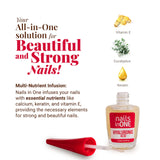 Amen Beauty Nails In One: Ultimate Nail Strengthener & Growth Treatment, Clear Nail Polish Strengthener, Hard as Nails Keratin Treatment for Damaged Nails.