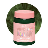 Lime Crime Unicorn Hair Dye Full Coverage, Swamp Queen (Green) - Vegan and Cruelty Free Semi-Permanent Hair Color Conditions & Moisturizes - Temporary Green Hair Dye With Sugary Citrus Vanilla Scent