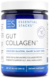 Essential Stacks Collagen Peptides Powder (from Grass Fed American Cattle) - Gluten, Dairy & Soy Free - Unflavored Hydrolyzed Collagen Supplement (10.6 oz)