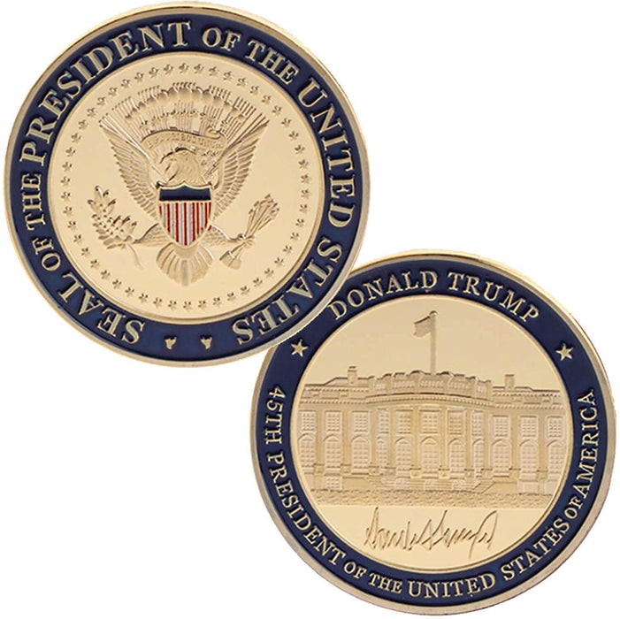 United States The 45th President Donald Trump Inauguration Challenge Coin