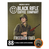 Black Rifle Coffee Company, Single Serve Coffee Pods, Freedom Fuel, Dark Roast Coffee Pods, 88 Count