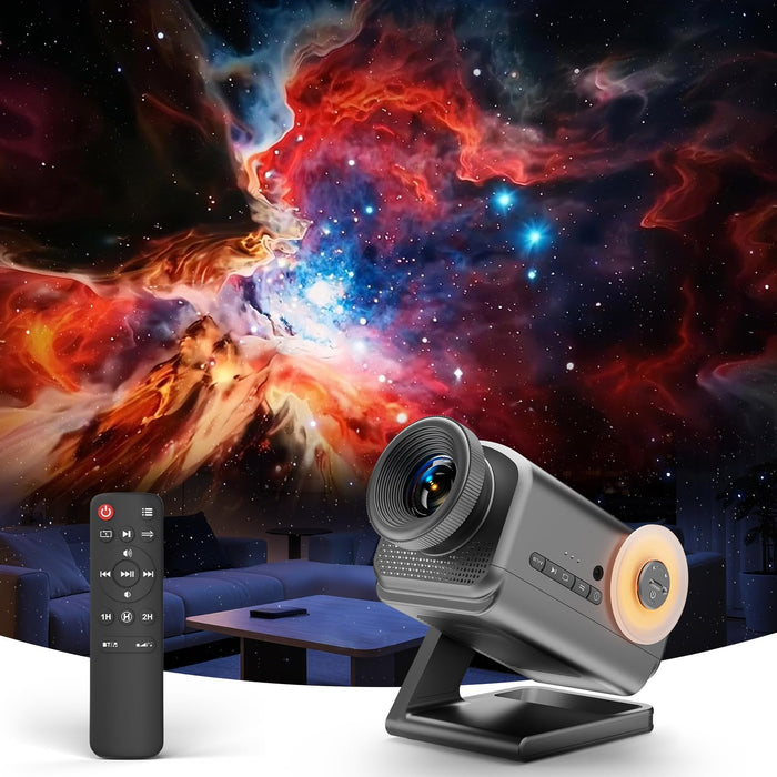 Rossetta 3D Projector with 60 Scenes, Galaxy Star Projector for Room Decor
