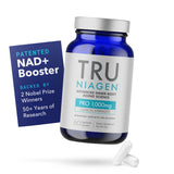 TRU NIAGEN PRO NAD+ Supplement for Anti Aging and Cell Regeneration, 1000 mg Patented Niagen, 30 Servings | Supports Cellular Energy | Nicotinamide Riboside (NR) Daily Supplements for Men and Women