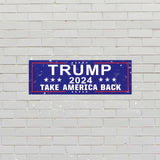 50pcs Trump Stickers, 9x3 Inch Self-Adhesive Trump Decals Waterproof Trump 2024 Take America Back Stickers Presidential Campaign Stickers Trump Bumper Sticker for Cars Windows Laptop