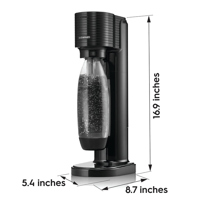 SodaStream Gaia Sparkling Water Maker, Black