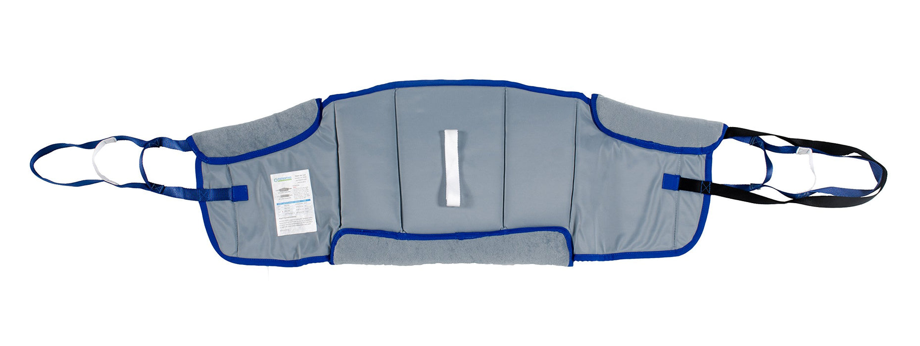 Patient Aid Padded Sit to Stand Lift Sling (PASA4), with Back Support Padding and Stand Assist Lifting Straps for Moving Patients 400-600 lbs, Extra Large Transfer Sling Works with Most Patient Lifts