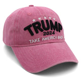 Trump Hat MAGA Hats Trump 2024 Donald Trump Merchandise Make America Great Again Hat Trump 2024 Hat Adjustable Baseball Cap Pink