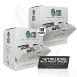 After Inked Tattoo Lotion - Tattoo Moisturizer Aftercare Lotion, 7ml Tattoo Balm, Ink Hydration Tattoo Aftercare Kit, Reclosable Pillow Pack (100-Pack)