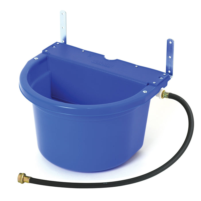 Little Giant® Automatic Animal Waterer | DuraMate Float Controlled Automatic Waterer for Livestock | Heavy Duty and Durable | Made in USA | 4 Gallon (Blue, 4 Gallon)