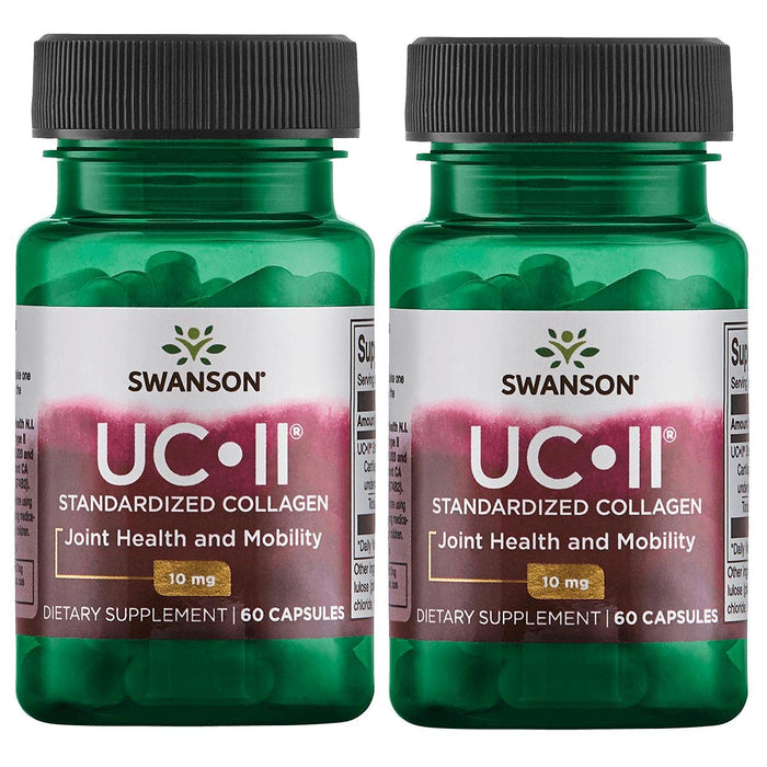 Swanson Uc-Ii Standardized Collagen 40 mg 60 Caps 2 Pack
