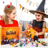 Halloween Advent Calendar 2024 Halloween Gifts for Kids, 31 Day Non Candy Countdown Calendar Gifts with Assorted Halloween Toys Suprise Gifts for Kids