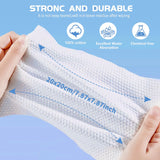 4 Pack Cotton Facial Dry Wipes 100 Count, Deeply Cleansing Disposable Face Towel Cotton Tissue, Multi-Purpose for Skin Care, Make-up Wipes, Face Wipes and Facial Cleansing(400 Count)