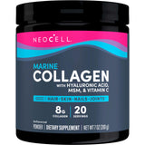 NeoCell Marine Collagen with Beauty Blend; for Skin Hydration; Healthy Hair, Nails and Joint Support; Keto Certified, Gluten Free; Unflavored Powder, 7 Ounces, 20 Servings*