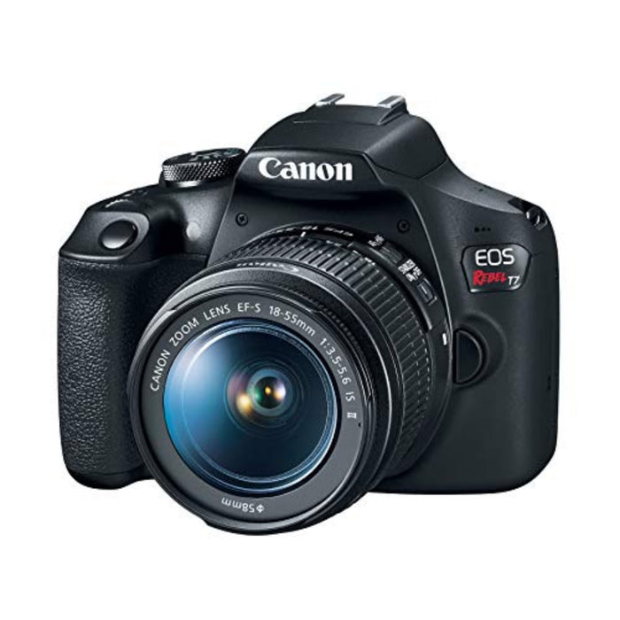 Canon EOS Rebel T7 DSLR Camera EF-S 18-55mm f/3.5-5.6 is II Lens Kit