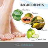 Exfoliating Foot Peel Mask, Soft & Smooth Feet, Peeling Away Rough Dead Skin & Calluses in 1-2 Weeks, Repairing Exfoliant Treatment