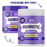 Active Chews | Pet Probiotics for Dogs | Dog Probiotics and Digestive Enzymes for Dogs Diarrhea, Gut Health for Dogs | Probiotic Chews for Dogs w/Fiber, Puppy probiotic Digestive Health, 120 ct