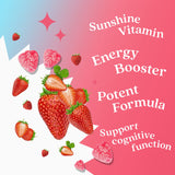 Vegan Vitamin D3 & B12 Gummies - Immune Support - 3-Pack