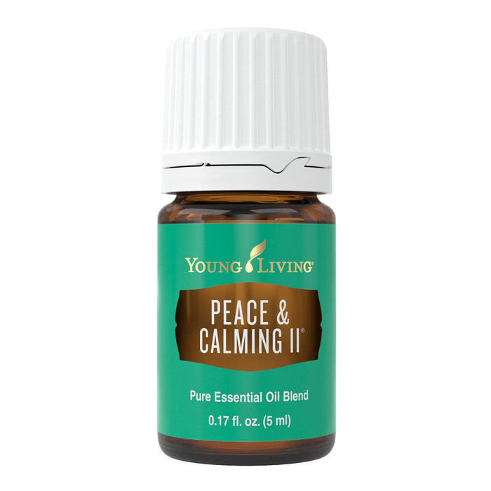 Young Living Peace & Calming II Essential Oil - 5ml - 100% Pure and Premium-Grade - Diffuser-Friendly - Comforting, Fresh Citrus Aroma - Promotes Peaceful Meditation