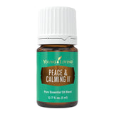 Young Living Peace & Calming II Essential Oil - 5ml - 100% Pure and Premium-Grade - Diffuser-Friendly - Comforting, Fresh Citrus Aroma - Promotes Peaceful Meditation