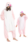 DELEY Unisex Adult Penguin Onesie Pajamas, Flannel Animal One Piece Costume Sleepwear Halloween Cosplay Homewear