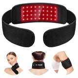 Doinart Red Light Therapy Belt for Neck, Portable Near Infrared Light Therapy for Face and Neck Chin Firming - Red Light Therapy Device Wearable Belt Neck Wrist Wrap Hand Unisex Gift