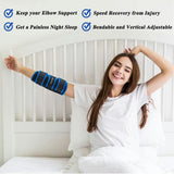 Reamphy Elbow Brace,Comfortable Night Elbow Sleep Support,Elbow Splint, Adjustable Stabilizer Splints, Cubital Tunnel Syndrome,Tendonitis,Ulnar Nerve,Tennis,Fits for Men and Women(Fits Most)