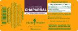 Chaparral Extract Herb Pharm 1 oz Liquid