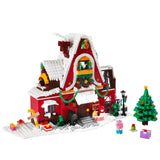 LED Christmas House Building Blocks Set, Advent Calendar, Gingerbread House Toy - Compatible with Lego, 1301 Pieces