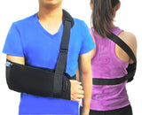 TODDOBRA Arm Sling Shoulder immobilizer for Shoulder Injury with Back Belt Men & Women Shoulder Immobilizer Left and Right Arm Lightweight Rotator Cuff Arm Support for Elbow Wrist Injury -(Size L)