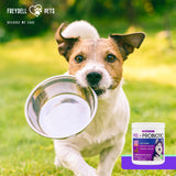 FREYDELL Pets Probiotics for Dogs Dog Upset Stomach Relief Dog probiotic, Fiber Supplement for Dogs, Yeast Infection Treatment for Dogs & Dog Diarrhea Medication, Probiotic for Dogs of All Ages.