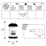 Kalium 1000 mg aus Kaliumzitrat. 240 vegane Kapseln für eine über 2 Monate dauernde Behandlung. Unterstützt das Muskel und Nervensystem und verbessert die zelluläre Gesundheit und Ernährung