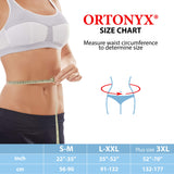 ORTONYX Premium Umbilical Hernia Belt for Women and Men / 6.25" Abdominal Binder With Hernia Support Pad - Navel Ventral Epigastric Incisional and Belly Button Hernias - Beige OX5241-S/M