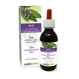 Naturalma Sage (Salvia officinalis) leaf Alcohol-free Tincture 4 fl oz Liquid extract in drops - Herbal supplement - Vegan