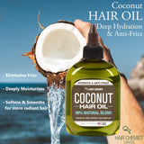 HAIR CHEMIST 99% Natural Hair Oil - Coconut 7.1 oz.